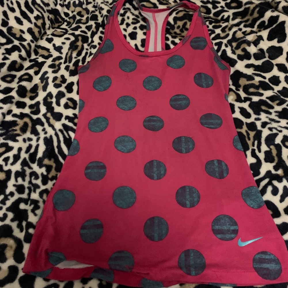 Nike Pro Women’s XS Polk a dot tank